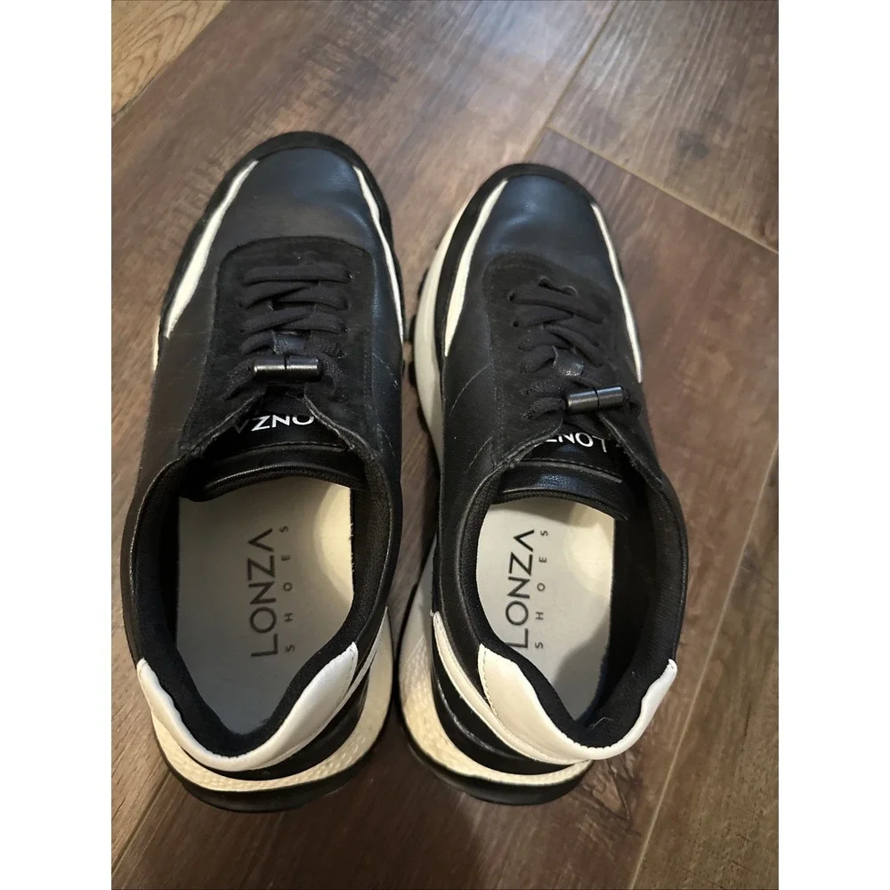 Lonza KissKitty  Womens‎ Sneakers EU 38 US 7.5 -8 Black Leather